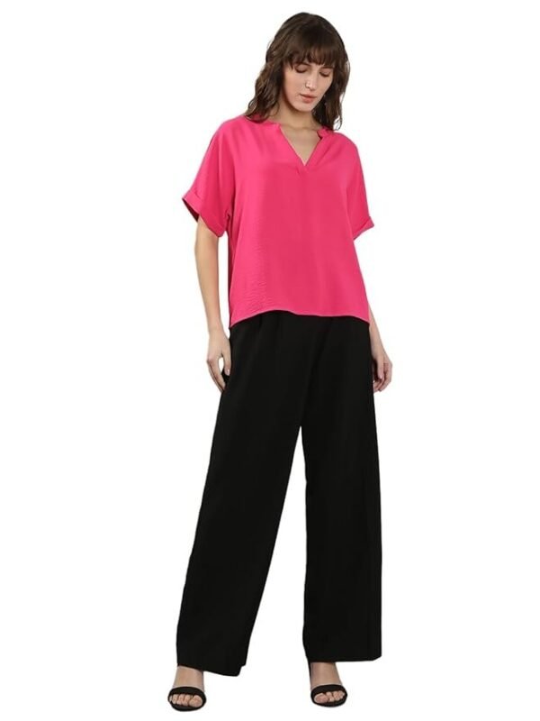VERO MODA Extended Sleeves V-Neck Regular Top - Image 3