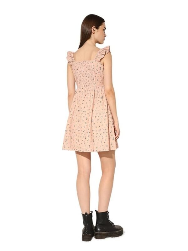 ONLY Women's Cotton A-Line Mini Dress - Image 3