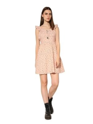 ONLY Women's Cotton A-Line Mini Dress