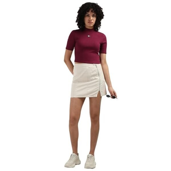Tommy Hilfiger Women's Badge Cropped Fit Top - Image 3