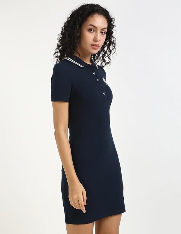 Tommy Hilfiger Women's Cotton A-Line Above The Knee Casual Dress - Image 7