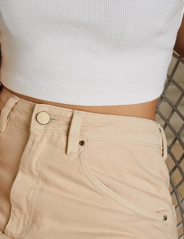 Women's Denim Joggers | Ankle Length - Image 3