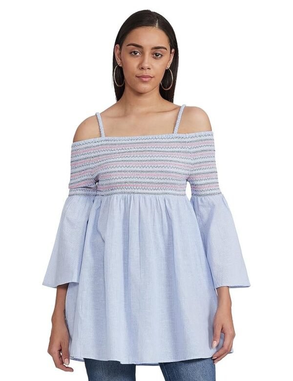 Vero Moda Women's Plain Regular Fit Top